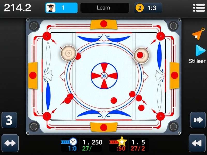 Indian Carrom Turbo Rush Blitz tournament